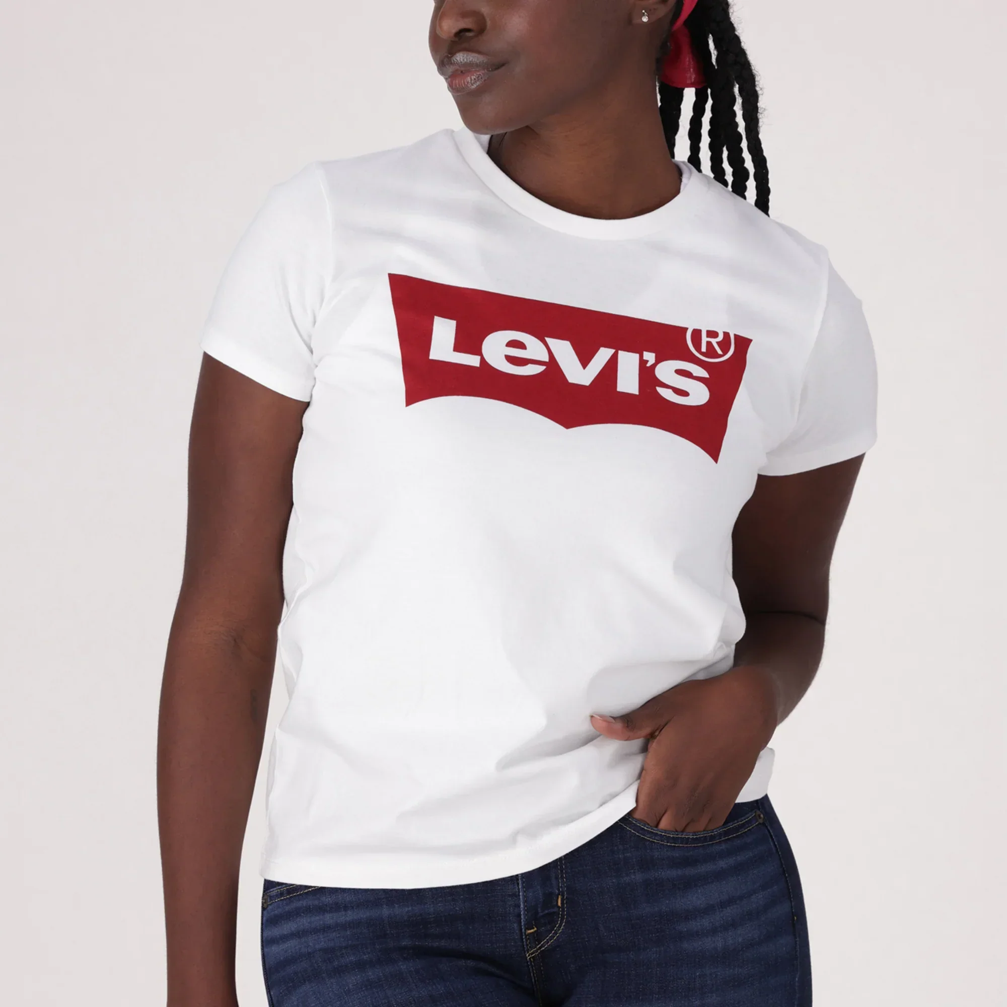LEVI'S® WOMEN'S PERFECT T-SHIRT - NEUTRAL - Image 4