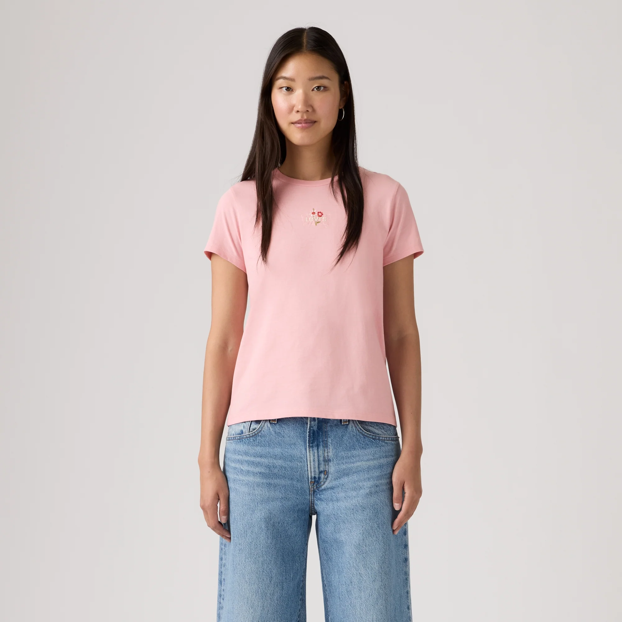 LEVI'S® WOMEN'S PERFECT T-SHIRT - PINK - Image 2