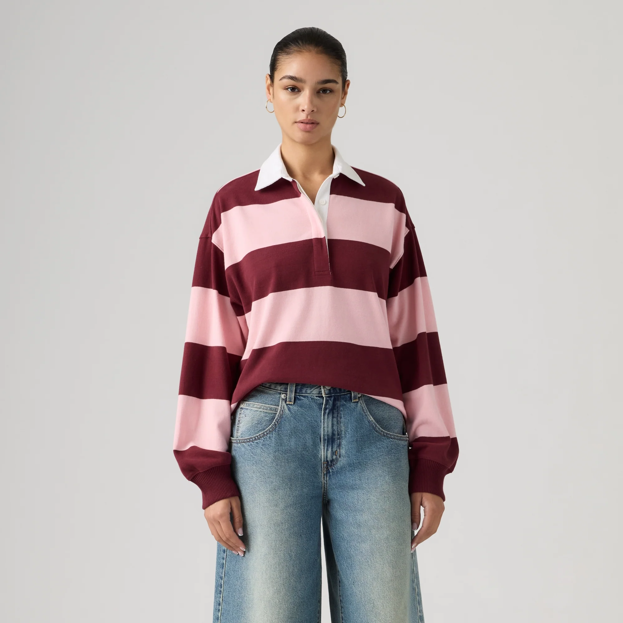 LEVI'S® WOMEN'S REENIE RUGBY LONG-SLEEVE - MULTI COLOUR - Image 2