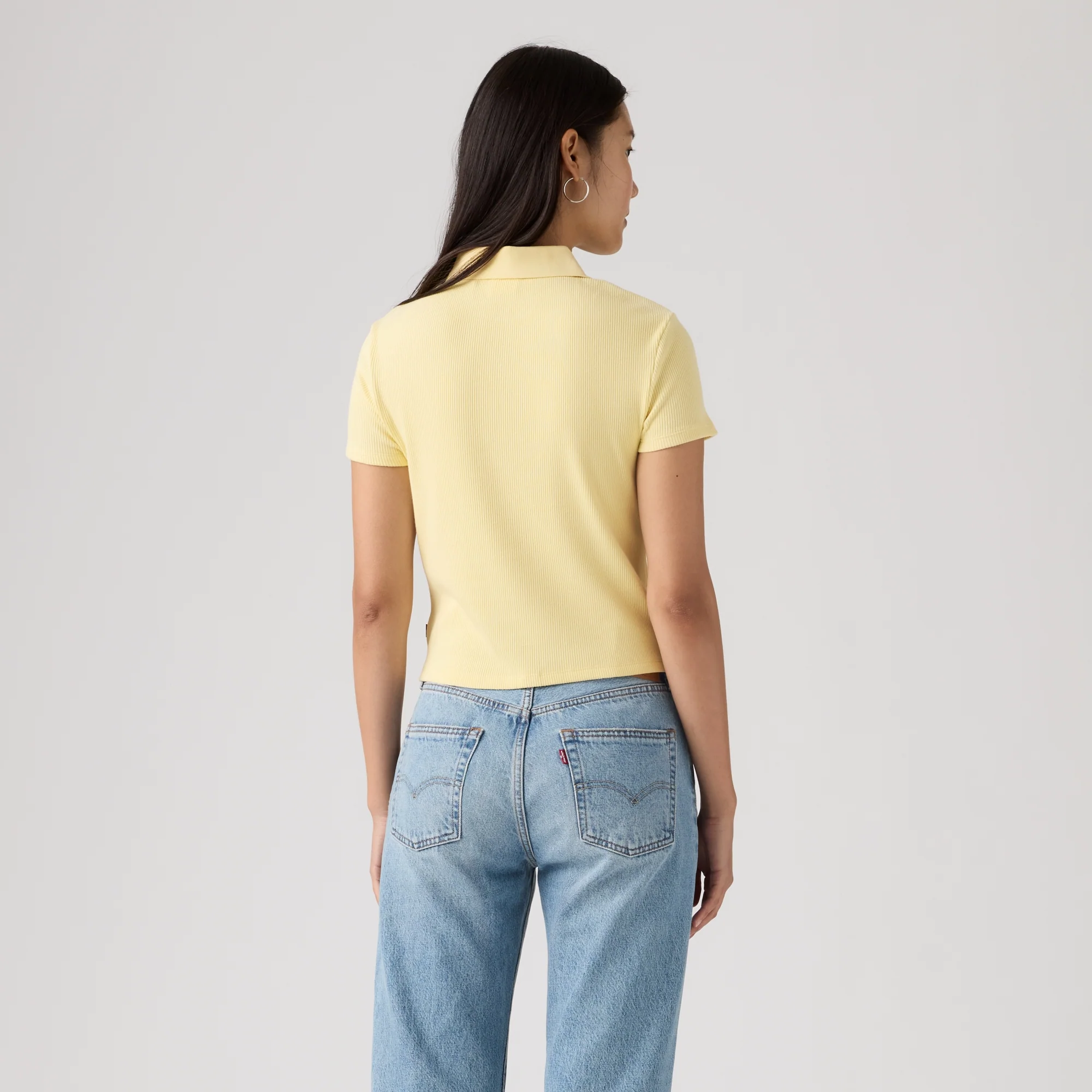 LEVI'S® WOMEN'S RORY SHORT-SLEEVE POLO - MULTI COLOUR - Image 3