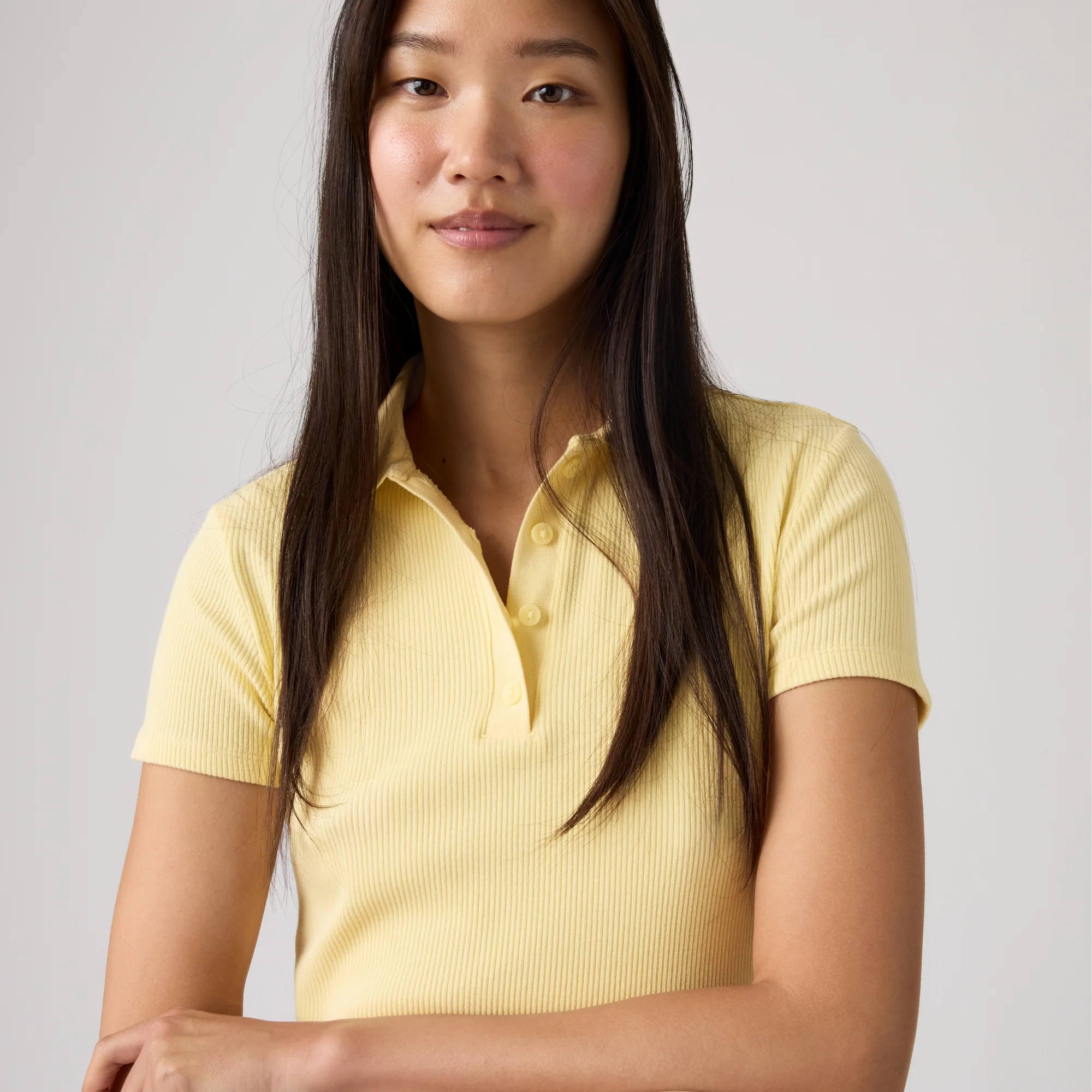 LEVI'S® WOMEN'S RORY SHORT-SLEEVE POLO - MULTI COLOUR - Image 4