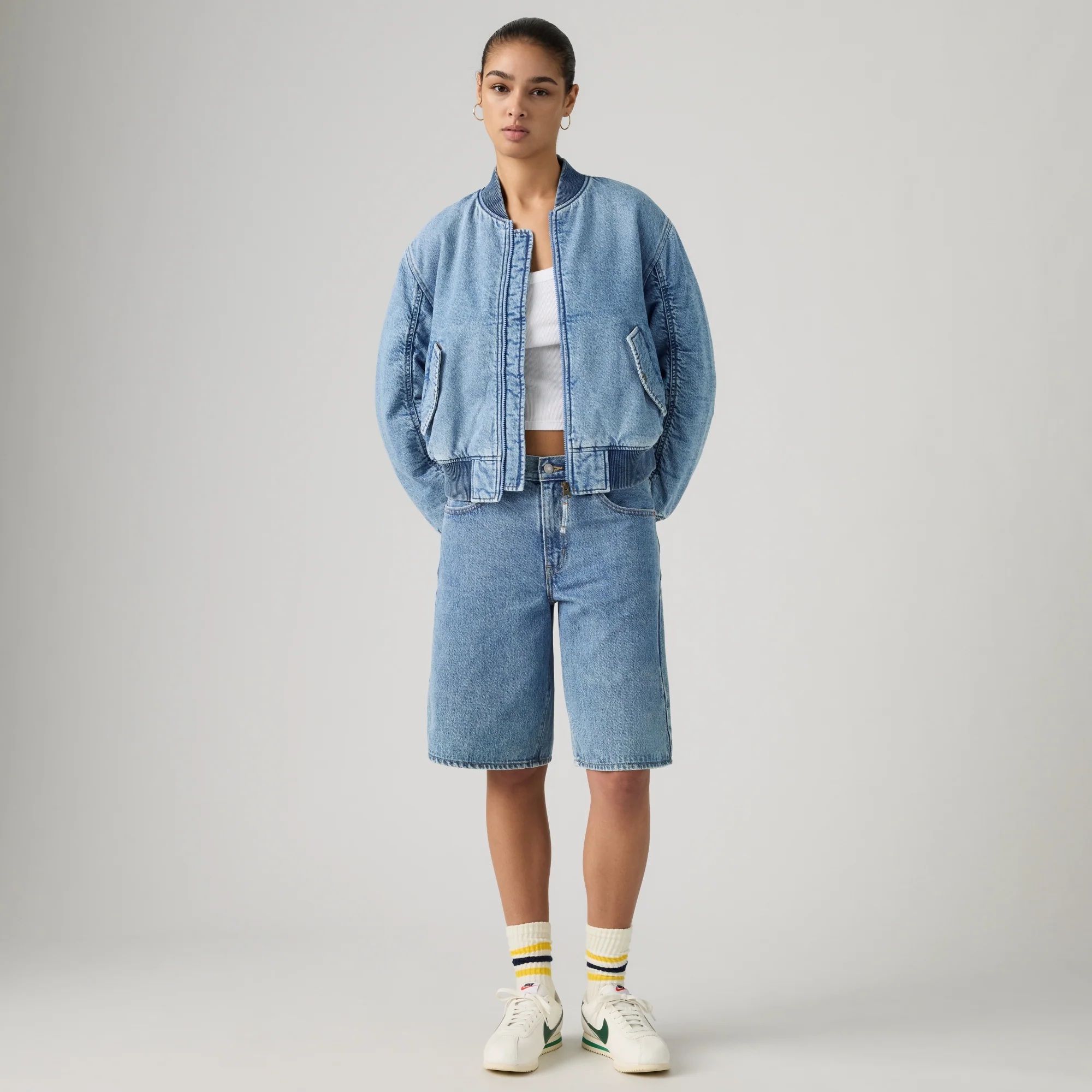 LEVI'S® WOMEN'S SCOUT WESTERN BOMBER JACKET - MULTI COLOUR