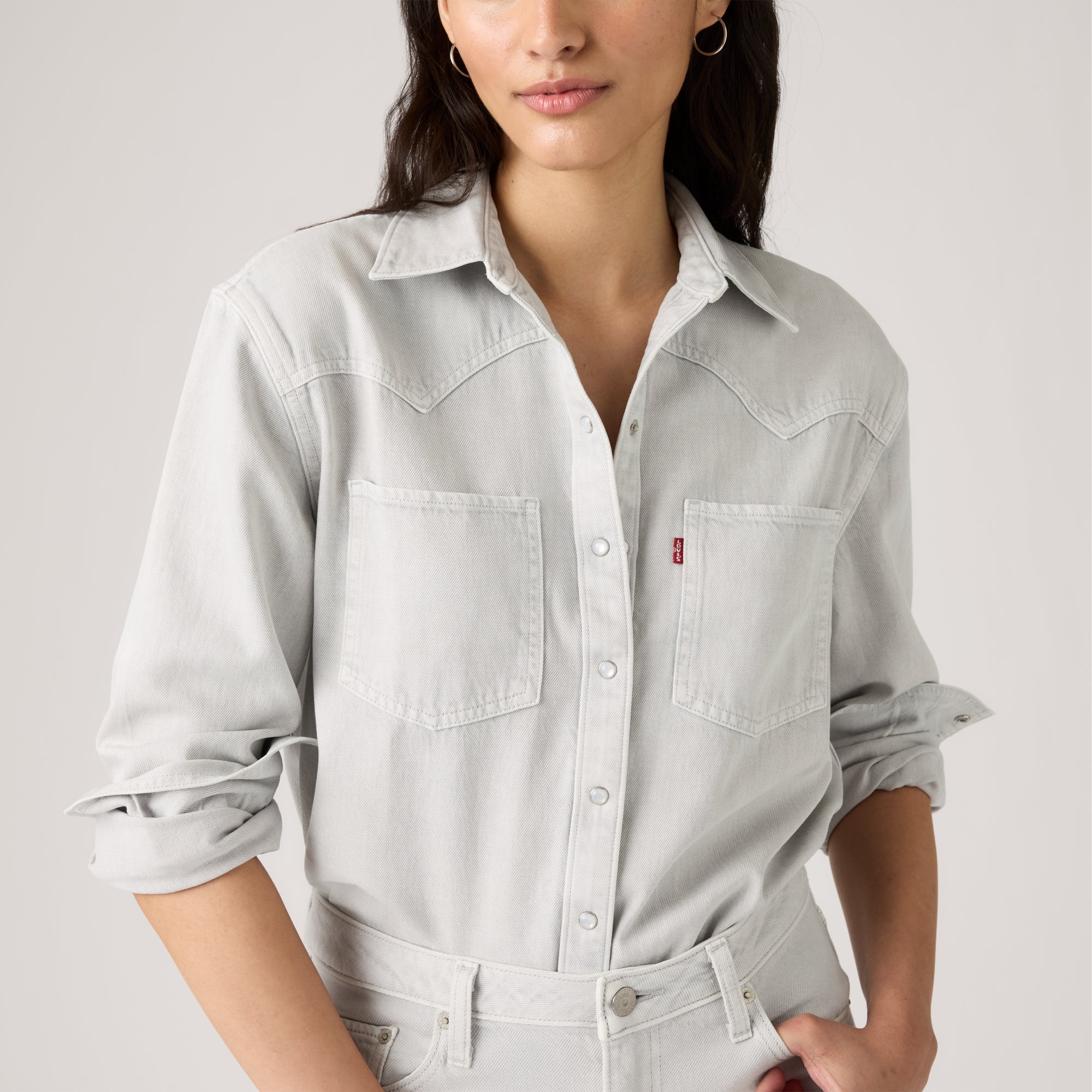 LEVI'S® WOMEN'S TEODORA WESTERN SHIRT - MULTI COLOUR - Image 4