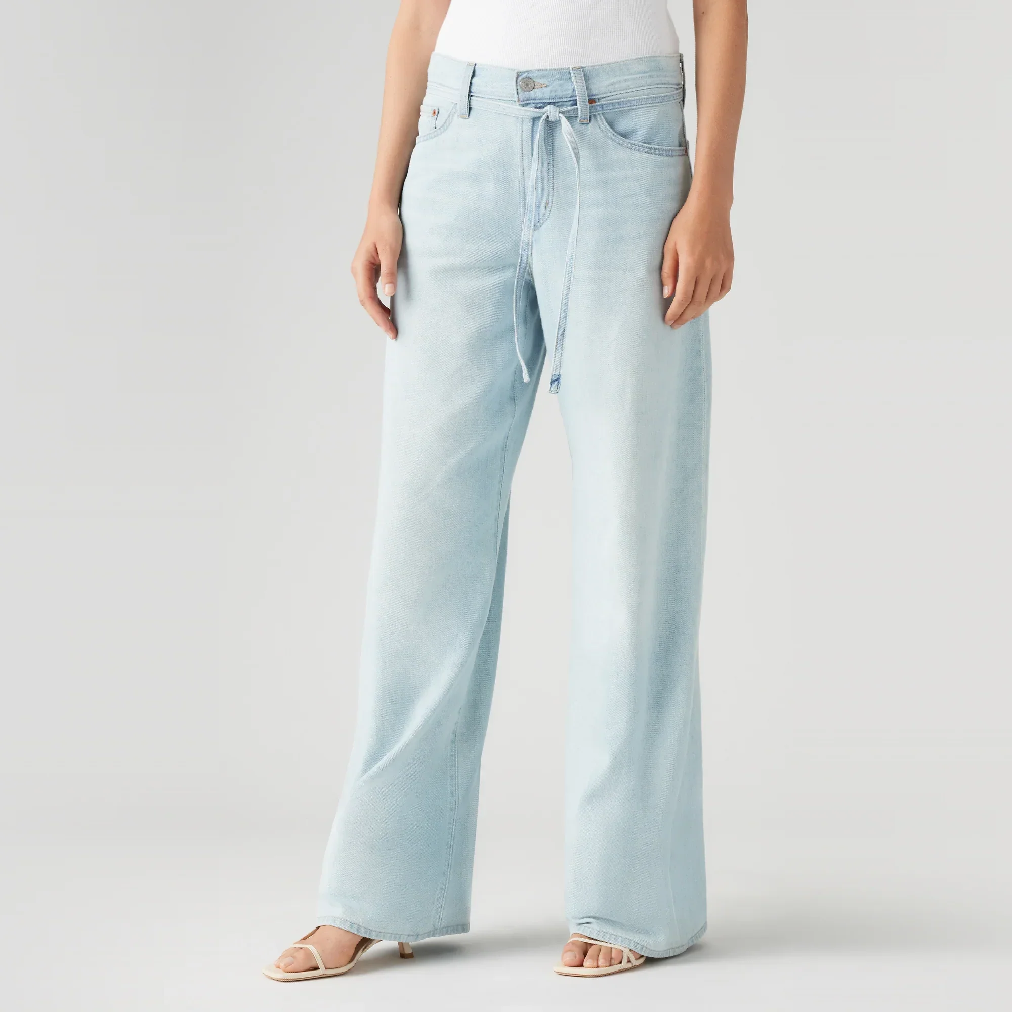 LEVI'S® WOMEN'S XL STRAIGHT - LIGHT INDIGO - FLAT FINISH - Image 5
