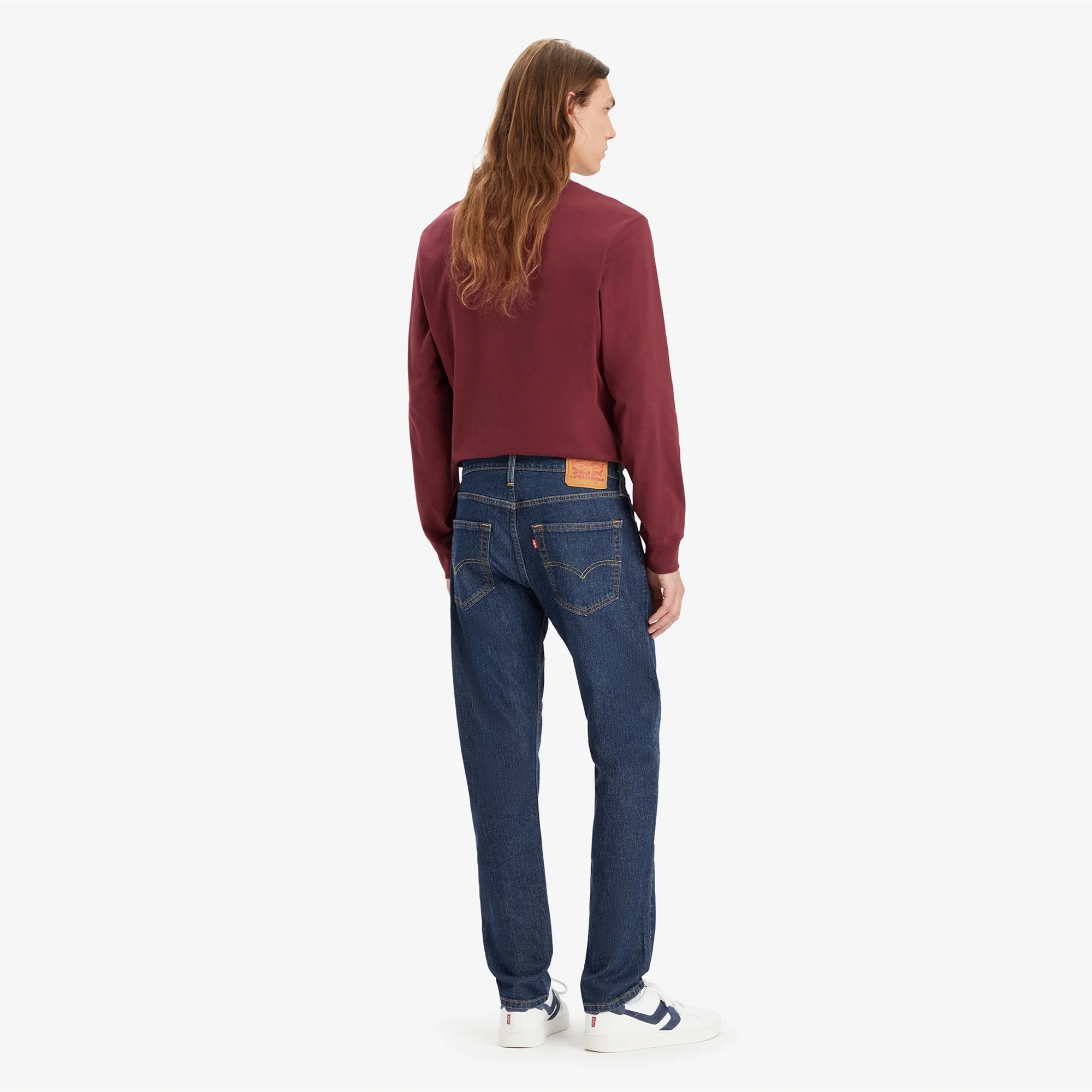 LEVI'S® MEN'S 512™ SLIM TAPER JEANS - DARK INDIGO WORN IN - Image 3