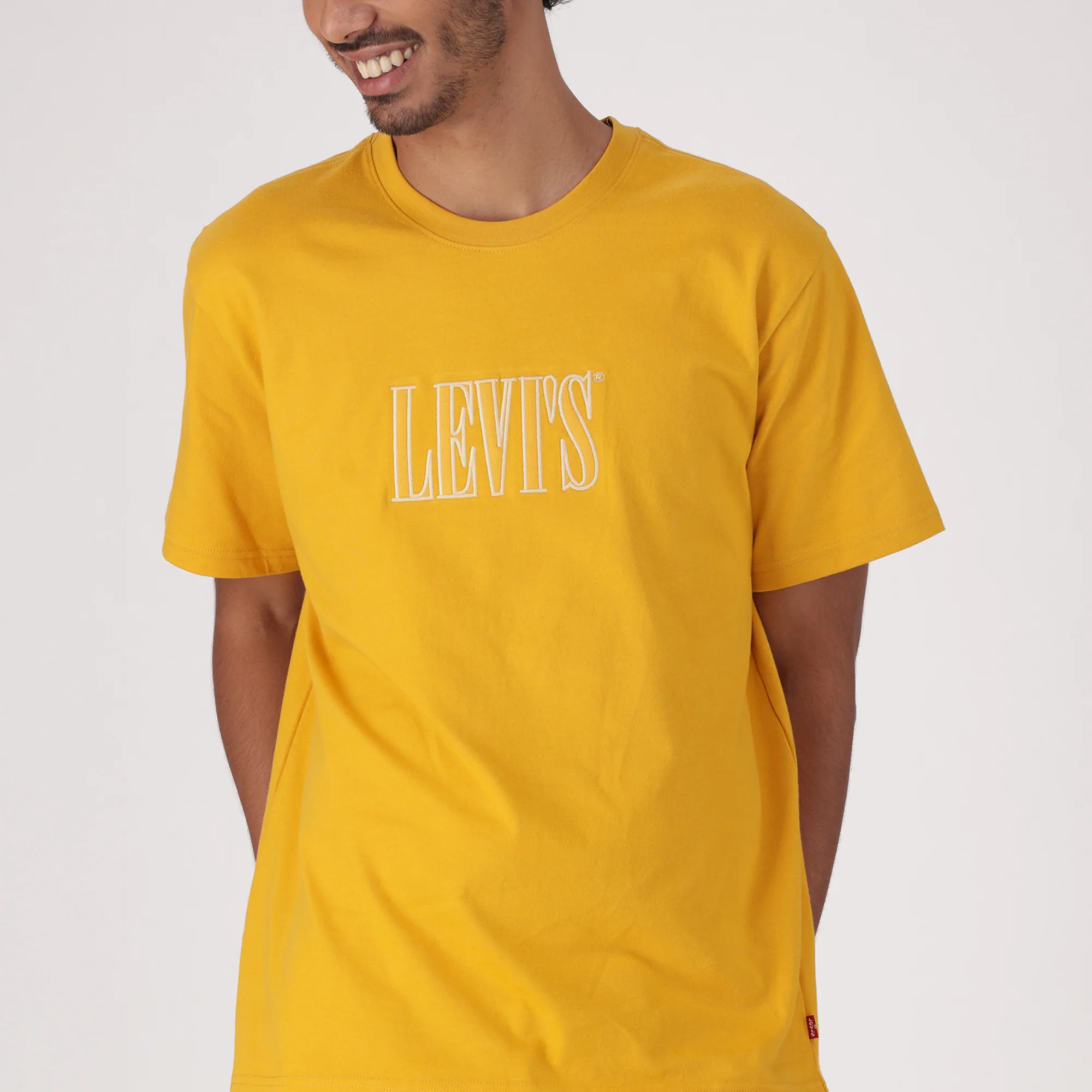 LEVI'S® MEN'S RELAXED SHORT SLEEVE GRAPHIC T-SHIRT - BLACK - Image 3
