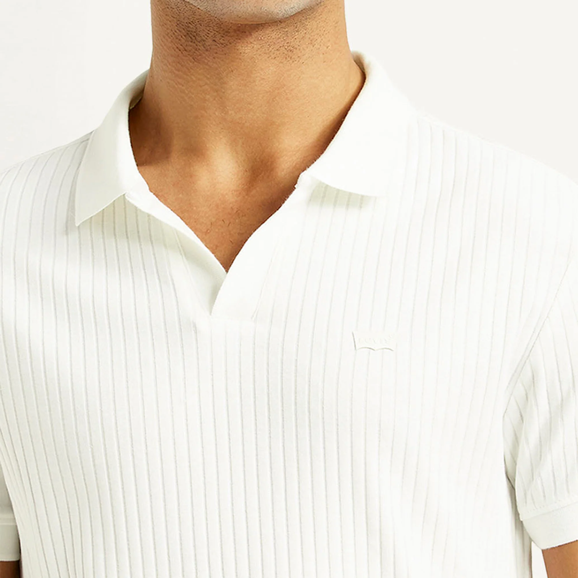 Levi's® Men's Textured Slim Fit Polo T-Shirt - Image 4