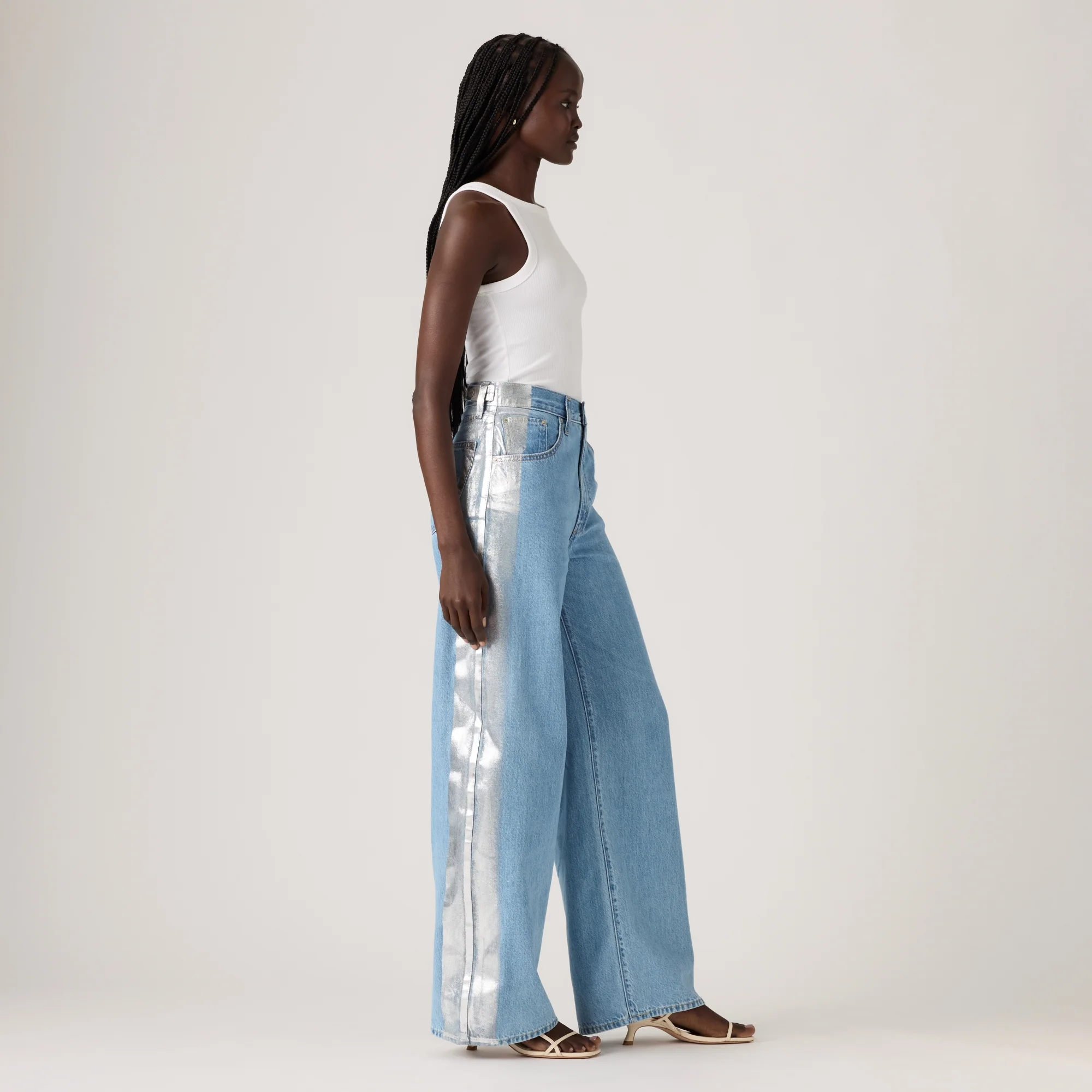 LEVI'S® WOMEN'S CINCH BAGGY JEANS - MULTI-COLOUR - Image 4