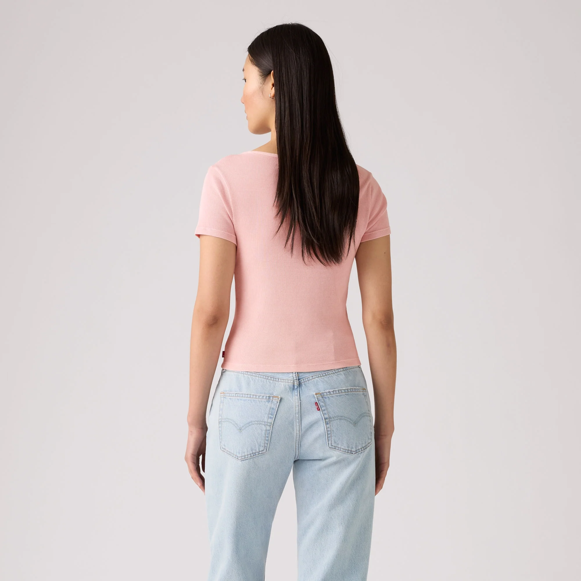 LEVI'S® WOMEN'S ESSENTIAL SQUARE NECK TEE - MULTI COLOUR - Image 3