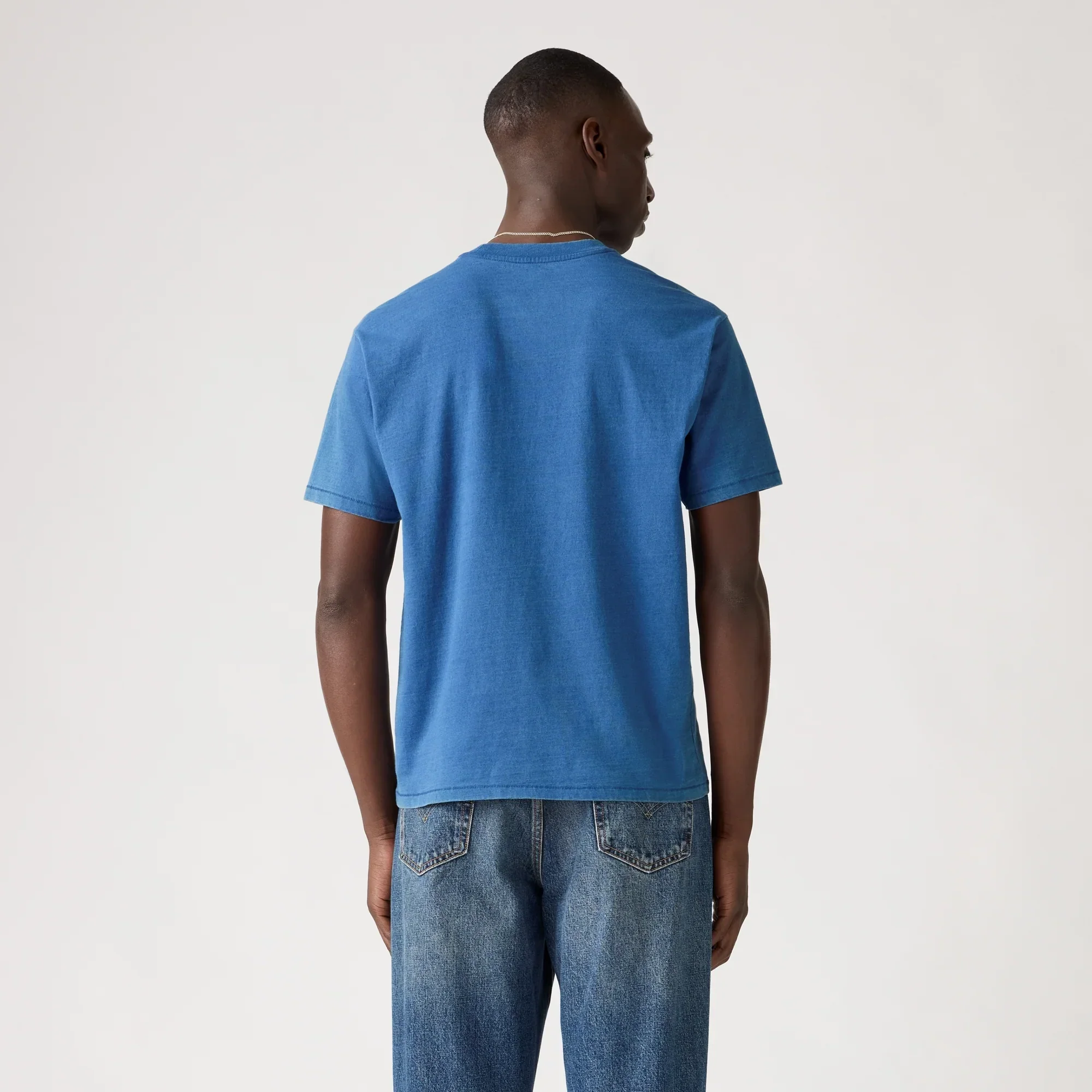 LEVI'S® MEN'S RED TAB VINTAGE T-SHIRT - BLUE - Image 3